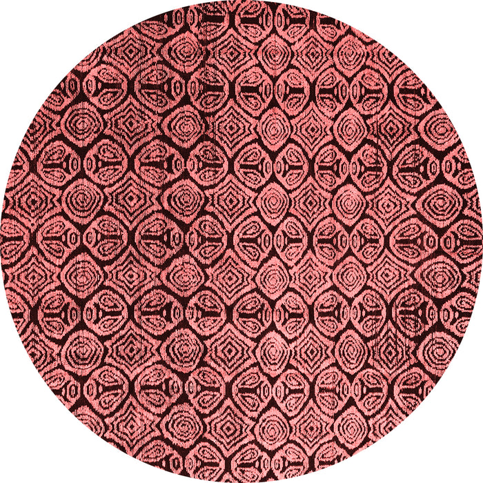 Machine Washable Abstract Red Modern Rug, wshabs5105red