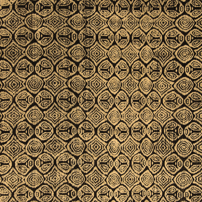 Square Machine Washable Abstract Brown Modern Rug, wshabs5105brn