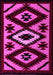 Machine Washable Abstract Pink Modern Rug, wshabs5106pnk