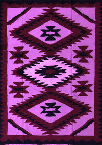 Abstract Purple Modern Rug, abs5106pur