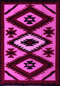 Abstract Pink Modern Rug, abs5106pnk