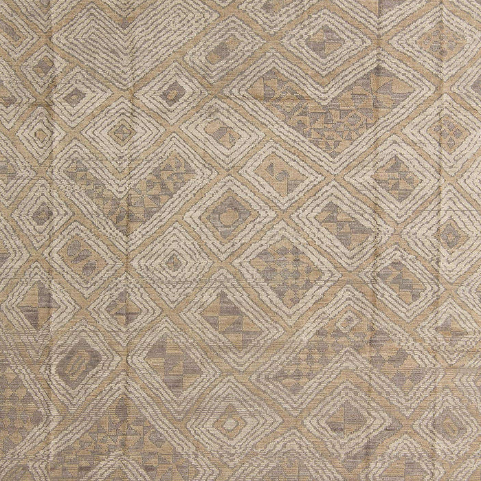 Machine Washable Abstract Dark Almond Brown Rug, wshabs5107