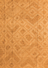 Abstract Orange Modern Rug, abs5107org