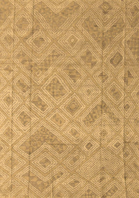 Abstract Brown Modern Rug, abs5107brn