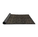 Sideview of Abstract Brown Modern Rug, abs5108