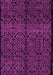 Machine Washable Abstract Pink Modern Rug, wshabs5108pnk