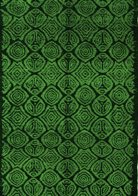 Abstract Green Modern Rug, abs5108grn