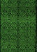 Abstract Green Modern Rug, abs5108grn