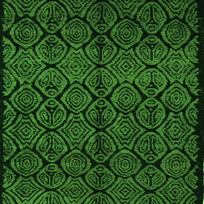 Machine Washable Abstract Green Modern Area Rugs, wshabs5108grn