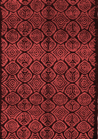 Abstract Red Modern Rug, abs5108red