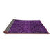 Sideview of Abstract Purple Modern Rug, abs5108pur