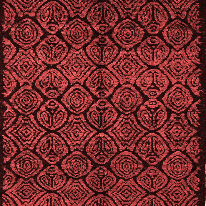 Machine Washable Abstract Red Modern Rug, wshabs5108red