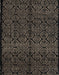 Abstract Brown Modern Rug, abs5108