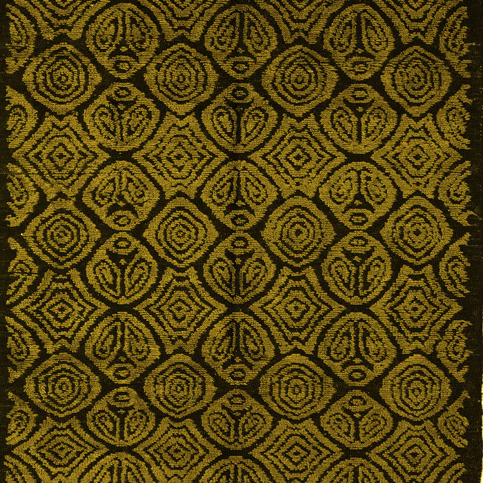 Abstract Yellow Modern Rug, abs5108yw