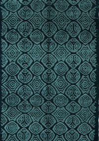 Abstract Light Blue Modern Rug, abs5108lblu