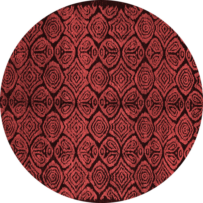 Machine Washable Abstract Red Modern Rug, wshabs5108red