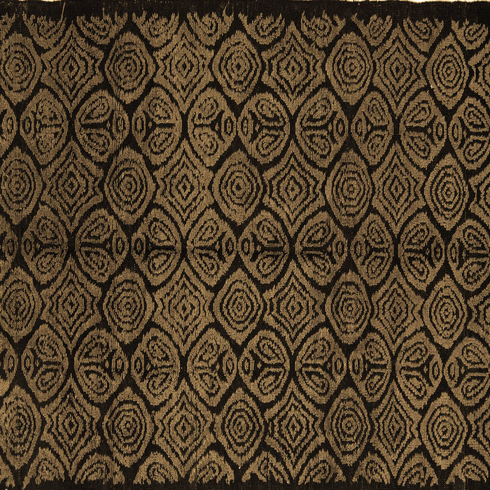 Square Machine Washable Abstract Brown Modern Rug, wshabs5108brn