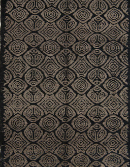 Machine Washable Abstract Brown Rug, wshabs5108