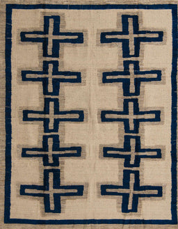 Abstract Brown Modern Rug, abs5109