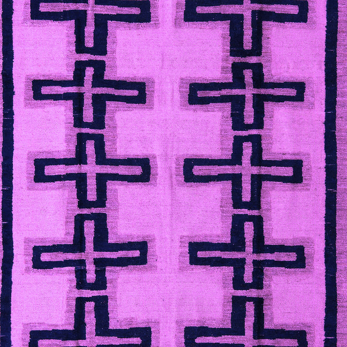 Machine Washable Abstract Purple Modern Area Rugs, wshabs5109pur