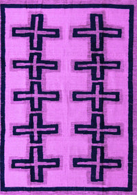 Abstract Purple Modern Rug, abs5109pur