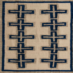 Square Machine Washable Abstract Brown Sugar Brown Rug, wshabs5109