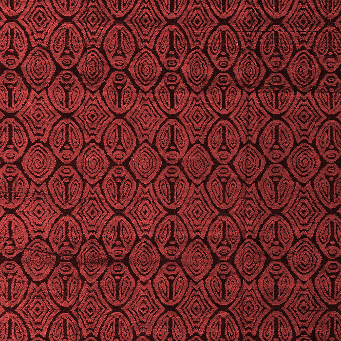 Machine Washable Abstract Red Modern Rug, wshabs5110red