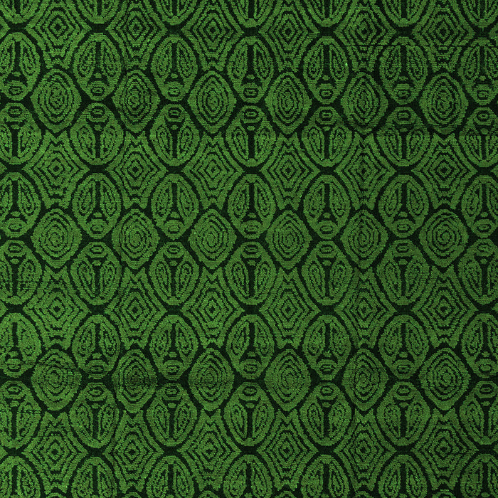 Machine Washable Abstract Green Modern Area Rugs, wshabs5110grn
