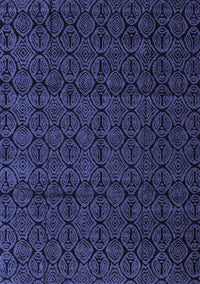 Abstract Blue Modern Rug, abs5110blu