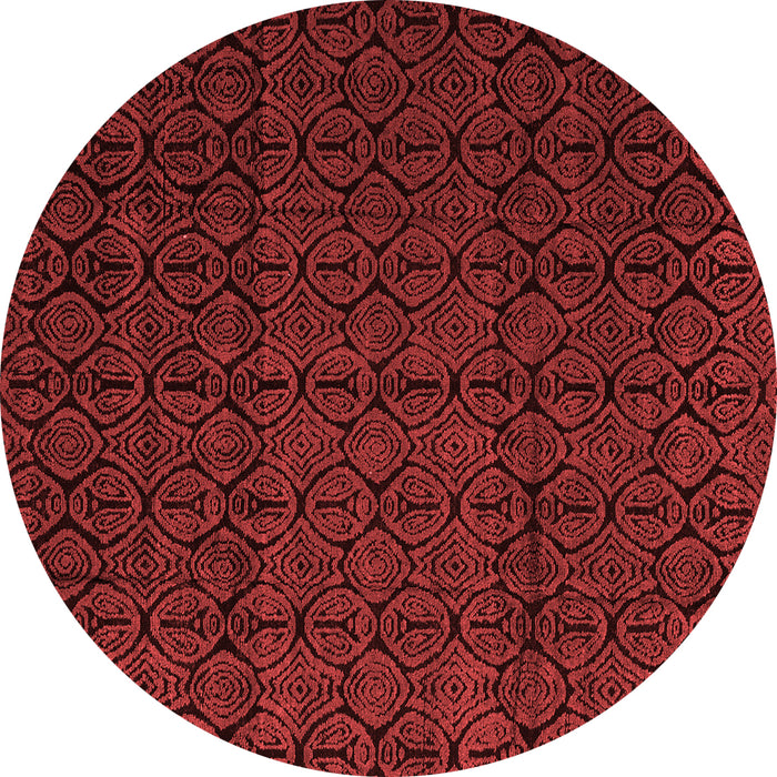 Machine Washable Abstract Red Modern Rug, wshabs5110red