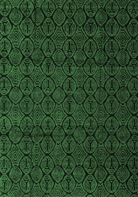 Abstract Emerald Green Modern Rug, abs5110emgrn