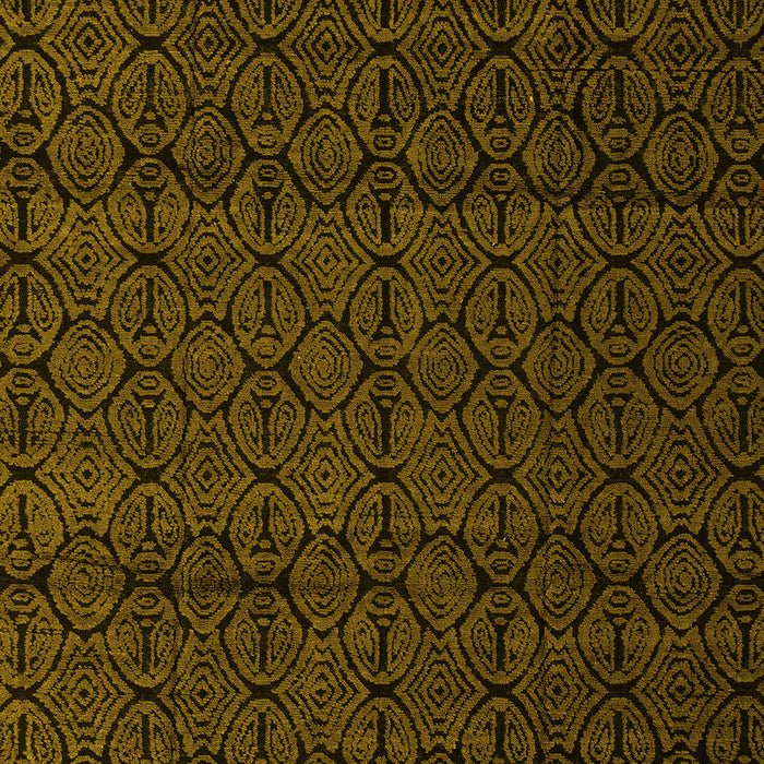 Machine Washable Abstract Yellow Modern Rug, wshabs5110yw