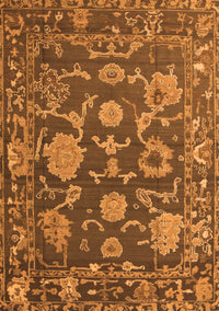 Oriental Orange Traditional Rug, abs5111org