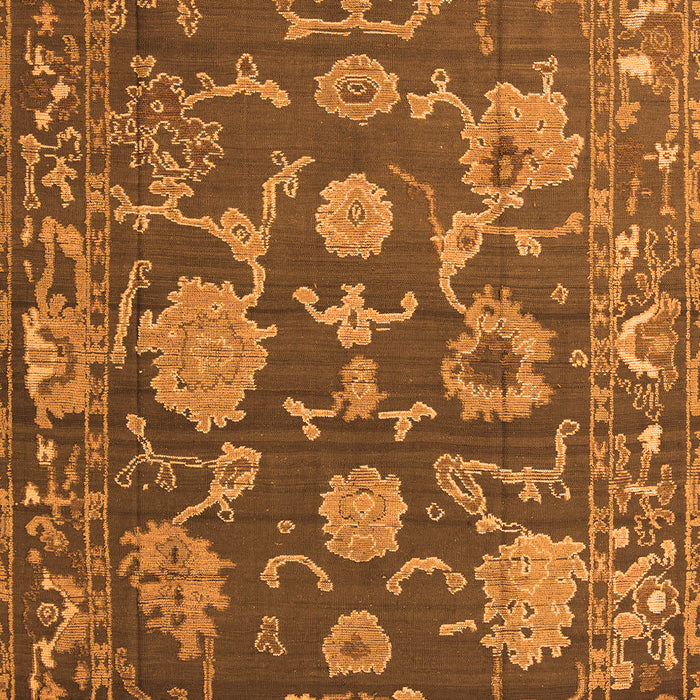 Oriental Orange Traditional Rug, abs5111org