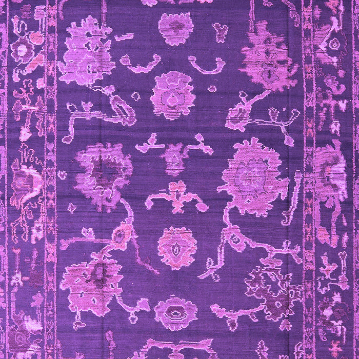 Machine Washable Oriental Purple Traditional Area Rugs, wshabs5111pur