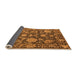 Sideview of Oriental Orange Traditional Rug, abs5111org