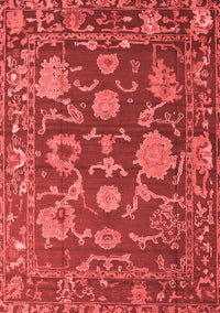 Oriental Red Traditional Rug, abs5111red