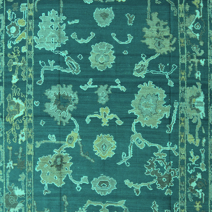 Oriental Turquoise Traditional Rug, abs5111turq