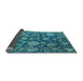 Sideview of Oriental Light Blue Traditional Rug, abs5111lblu