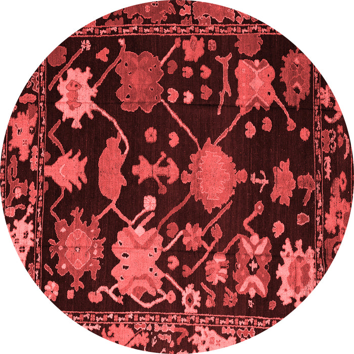 Machine Washable Abstract Red Modern Rug, wshabs5112red