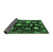 Sideview of Abstract Emerald Green Modern Rug, abs5112emgrn