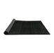 Sideview of Abstract Black Modern Rug, abs5113