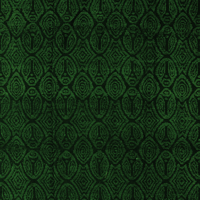 Machine Washable Abstract Green Modern Area Rugs, wshabs5113grn