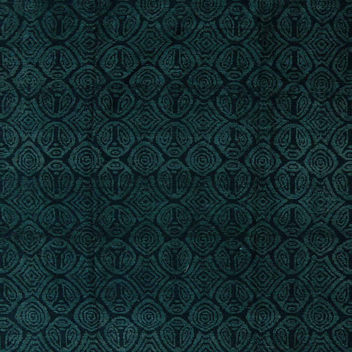 Square Abstract Light Blue Modern Rug, abs5113lblu