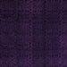 Square Machine Washable Abstract Purple Modern Area Rugs, wshabs5113pur