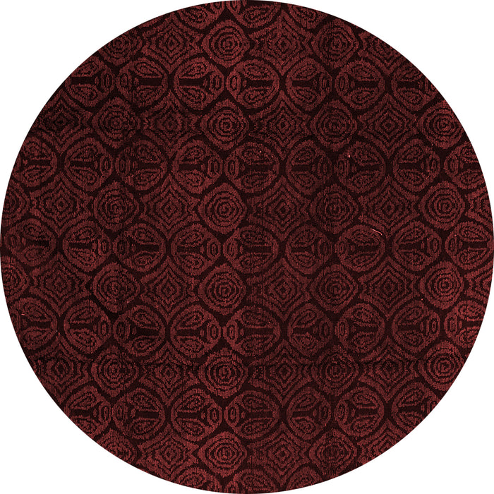 Machine Washable Abstract Red Modern Rug, wshabs5113red