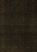 Machine Washable Abstract Brown Modern Rug, wshabs5113brn