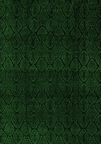 Abstract Green Modern Rug, abs5113grn