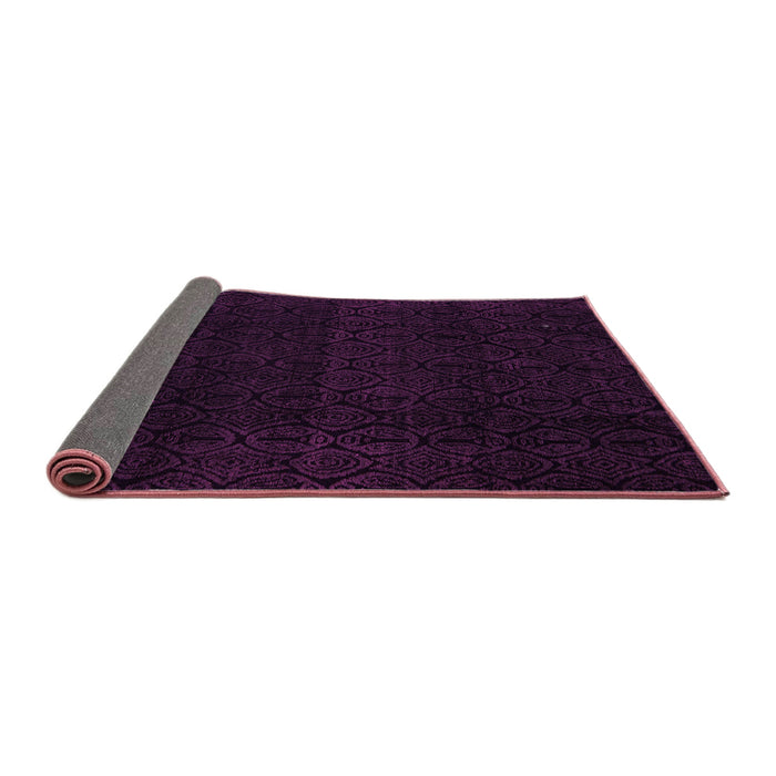 Sideview of Abstract Pink Modern Rug, abs5113pnk