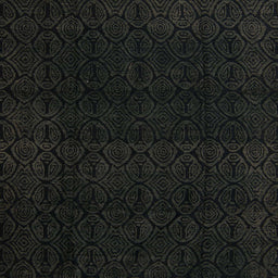 Square Abstract Black Modern Rug, abs5113